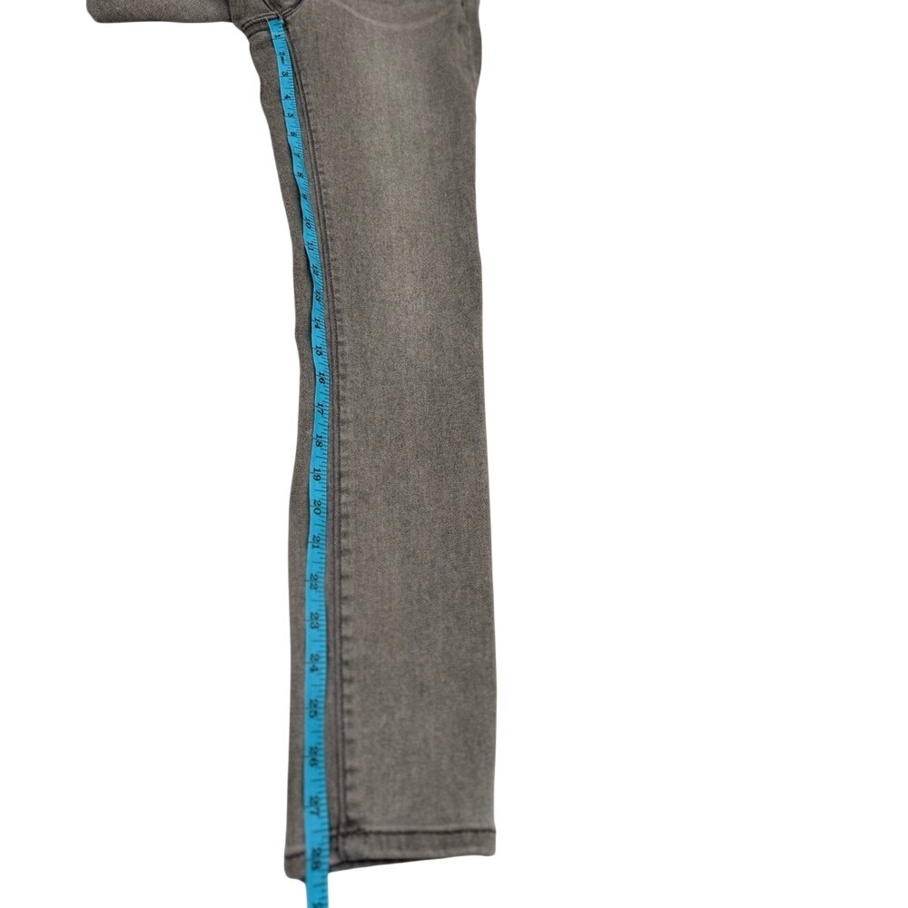 Pilcro (Anthropologie) Gray Mid-Rise Skinny Jeans - Picture 5 of 8